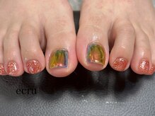 エクリュ(ecru)/南国市　フットネイル　