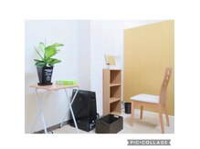 癒た気持ちいい整体院の雰囲気（更衣室もあります。）