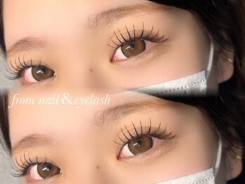 フロムネイルアンドアイラッシュ 神戸三宮(from nail&eyelash)/LEDグルー/120本コース*