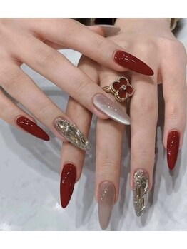 アミネイル 中野(Ami Nail)/ワンホンガーリーネイル