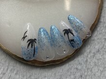 レイネイルトゥーキャンアイドレッシー(Ray Nail to Can I Dressy)/夏のキャンペーンネイル