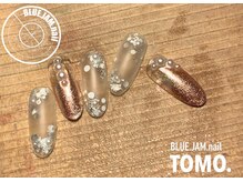 ブルージャムネイル(BLUE.JAM.nail)/12月キャンペーンデザイン
