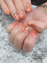 プライベート ネイルサロン マーマ(murmur)/紅葉ネイル