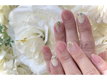 ベリール 南平岸店(Be'Leel)/simpleコース☆押し花