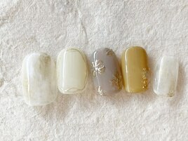 ゴールドパウダーアート¥9200