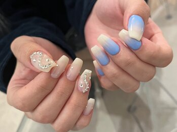 シェリーラメール 新宿店(cherie la mer)/ちぐはぐネイル