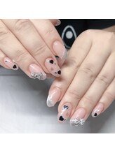 ハミ 新大久保(H'ami)/モノクロハート×リボン