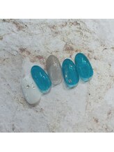 アトリエ ツメ(atelier TsuMe)/ターコイズ　海　マリン