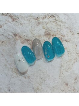 アトリエ ツメ(atelier TsuMe)/ターコイズ　海　マリン