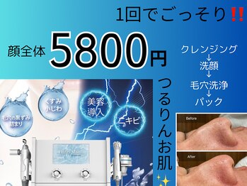 ダリア 瑞穂(DAHLIA)/毛穴の汚れはハイドラ毛穴洗浄で