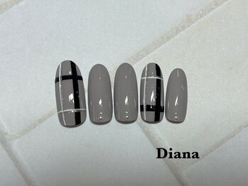ディアナ ひたちなか高場店(DIANA)/定額ネイル &nbsp;7700円 &nbsp;A-028