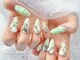 ネイルマフィア 渋谷(NAIL MAFIA)の写真/≪洗練されたシンプル可愛いデザインがいっぱい≫シンプルだけど存在感があるデザインで指先を彩る♪
