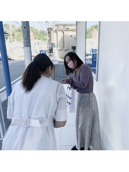 ポーラ AQUALIE店(POLA)/【10】ケアアドバイス＆お帰り