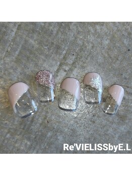 レヴィエリス バイ イーエル(Re VIELISS by E.L)/冬のフラッシュネイル