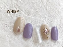 ウィスプ(WHISP)/シェルビジューネイル