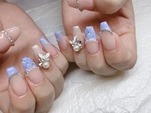 ネイルキュート アンド クールラッシュ 亀有店(nailcute & CoolLash)/キルティングネイル♪