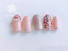 ネイルスタジオ アンビエント 表町店(Nail Studio ambient)/ツイードネイル