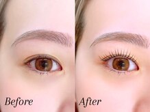 ミーナ 水ヶ江店(mina)/アイブロウWAX＋まつ毛パーマ上
