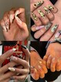 マリーネイルズ 青山店(MARIE NAILS) 120minしっかりアートゴテゴテパーツ