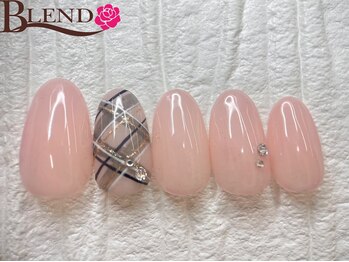 ブレンド 広尾店(BLEND)/ピンクとチェック