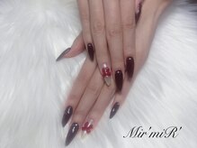 ミリミリ(Mir'miR')/ボルドーネイル