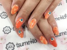 ネイルサロン 爪吉/ビタミンカラーで元気な夏に！