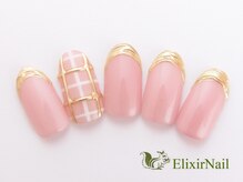 エリクサーネイル 池袋(Elixir Nail)/定額a シンプル/クーポン使用