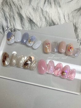 ピンクシュガーネイル(pink sugar nail)/定額デザイン