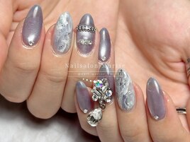 【奥行きニュアンスネイル】