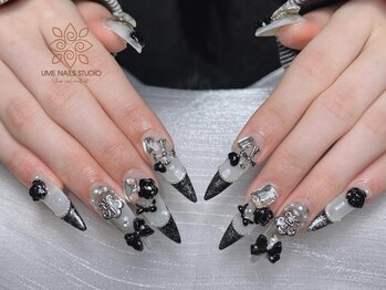 ウメネイルスタジオ(UME NAIL STUDIO)/* 長 さだしやり放題×つけ放題