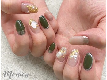 モニカ(MONICA)/秋色ミラーフレンチ★