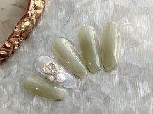 ネイル アンド まつげエクステサロン キュア(Cure)/Hand☆シアーカーキネイル