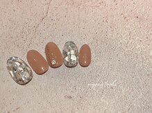 ヴィガー アンド ルックス 白金 目黒(Vigor&Looks)/シェル　キラキラ　くすみピンク