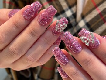 シェリーラメール 新宿店(cherie la mer)/ピンクネイル