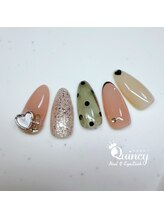 クインシー(Quincy)/バレンタインネイル