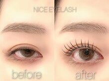 ナイスアイラッシュ なんば店(NICE EYELASH)/パリジェンヌラッシュリフト