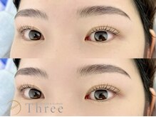 スリー(Three)/ハリウッド＆まつげパーマ☆