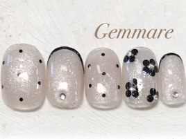 デザインフレンチネイル