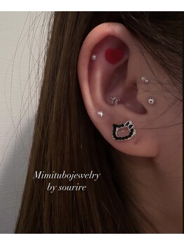 スリール(sourire)/耳ツボジュエリー*:゜