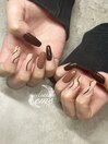 ブラウンネイル/フィルイン