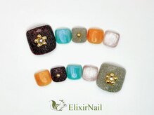 エリクサーネイル 神田(Elixir Nail)/フット やり放題 &nbsp;/クーポン使用