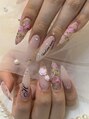 エイミー 大宮店(AMY)&nbsp;花柄ネイル可愛くて好きです！