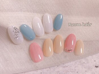 ルームヘアネイル 曙橋店(Room hair nail)/シンプル バイカラー
