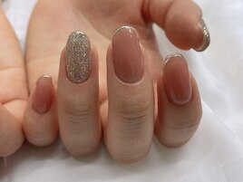 ぷっくりフレンチ(パラジェル)