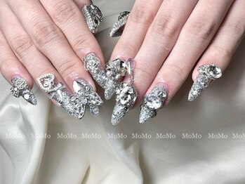 モモネイル 蒲田店(MOMOネイル)/パーツ付け放題