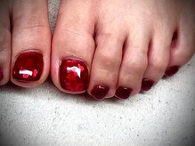 ヌル ネイル 堀江(NURU NAIL HORIE)/バレンタインマグネットネイル☆