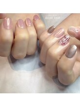 リッシュ ドゥ(RICHE deux)/春のオーロラネイル