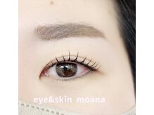 モアナ(moana)/フラットラッシュ100本×パーマ