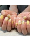 レモンスカッシュネイル☆