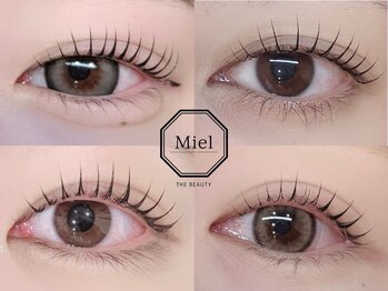 ミエル(Miel)の写真/丁寧なカウンセリングで魅力を引き出す。まつ毛の状態に合わせた上質デザインをご提案♪